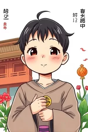 《长夜邮差》封面，送信人提着灯走在没有月亮的巷子